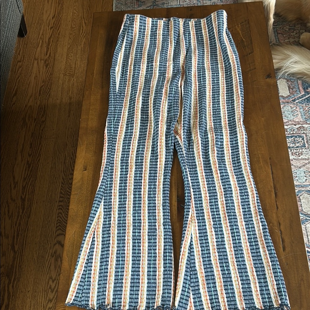 Striped Flare Pants